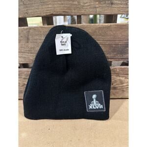 NFL Football Super Bowl XLVII Knit Hat/Beanie Black
